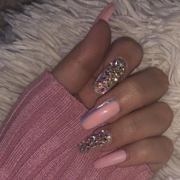 Kiss Masterpiece One-Of-A-Kind Luxe Mani Nails - Every Time I Slay - Picture 2 of 8